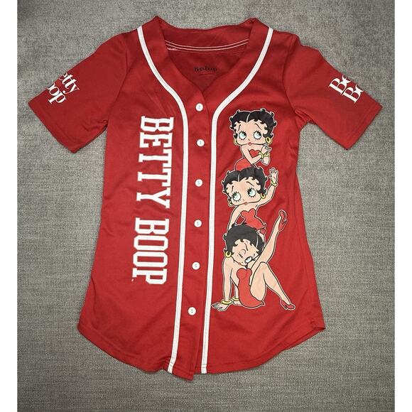 Betty Boop Women’s Jersey Medium - Picture 1 of 5